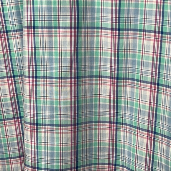 NEW Tailorbyrd Collection Mens Plaid Short Sleeve Button Up Shirt Size S - Picture 10 of 11